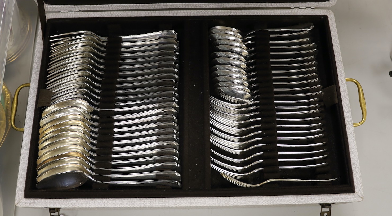 A Christofle canteen of cutlery